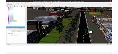 Webots Distance Sensor に対する画像結果
