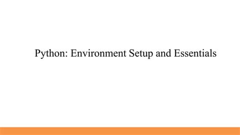 Image result for How to Setup Python Environment