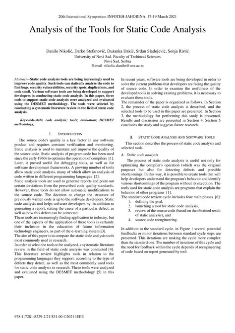 Image result for Static Code Analysis Tool Report