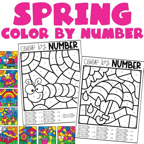 Spring Color By Number に対する画像結果