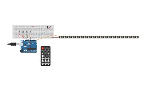 Image result for LED Strip Code Arduino Tinkercad