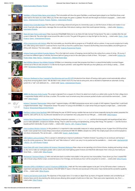 Arduino Projects List に対する画像結果