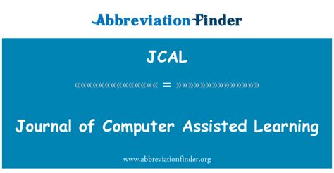 Image result for Journal of Computer Assisted Learning
