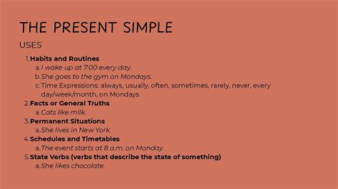 Present Simple Tense Lesson に対する画像結果