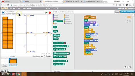 Toradh íomhá ar Scratch Visual Programming Tessellation Easy