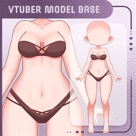 Résultat d’images pour Vtuber Model 3D Base