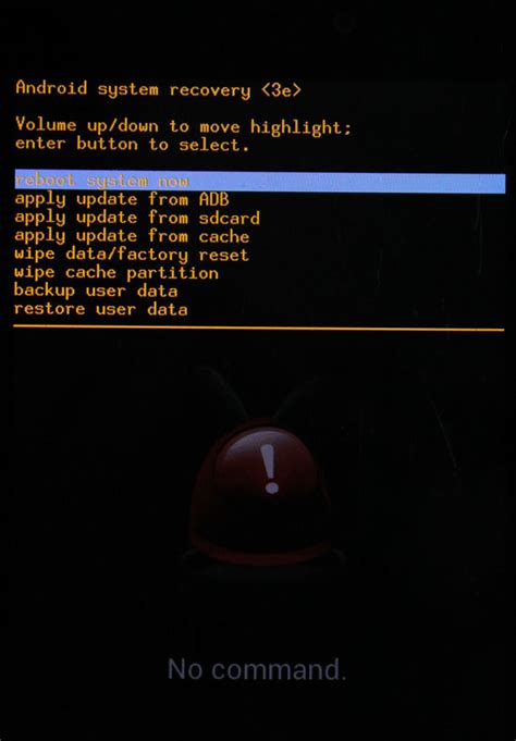 Image result for Android Bootloader Screen