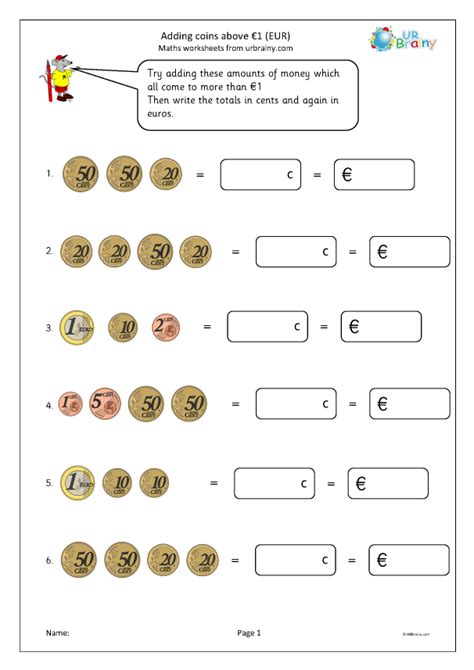 Toradh íomhá ar Currency Maths Questions