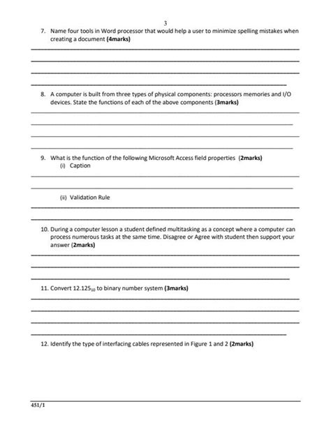 Toradh íomhá ar Computer Past Questions