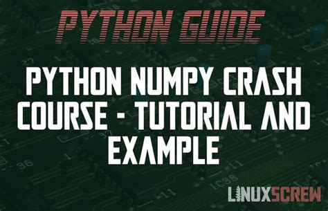 Image result for Numpy Example Programs in Python