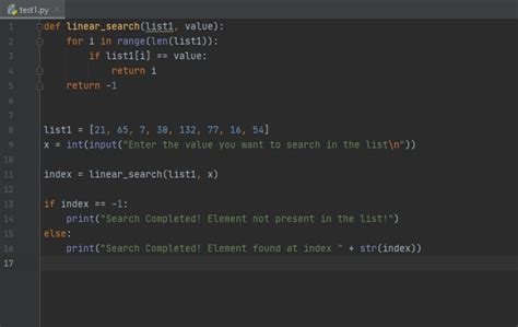 Image result for A Writen Linear Search in Python Basic