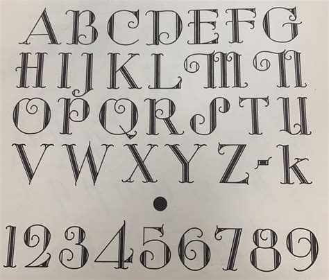 Image result for Scroll Font Graphics