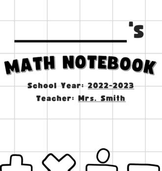 Image result for Math Competition Notebook