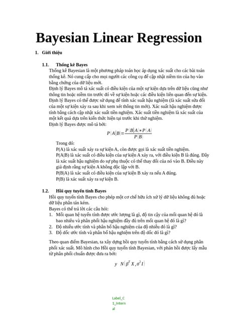 Bayesian Linear Regression に対する画像結果