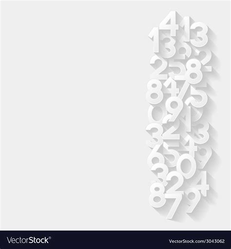 Image result for Abstract Numbers Background