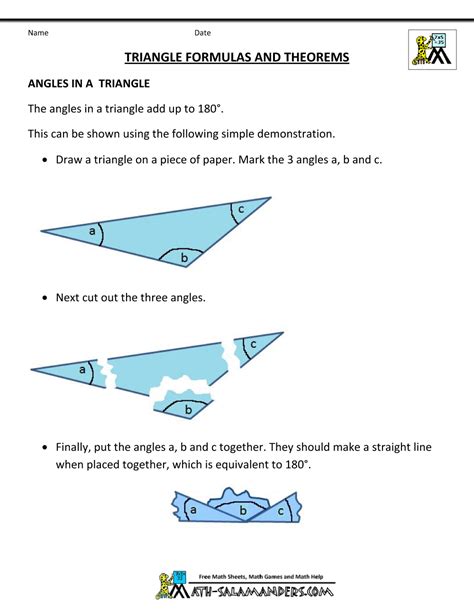 Afbeeldingsresultaten voor Basic Triangle Angles
