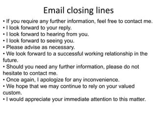 Résultat d’images pour Please Continue Email Examples