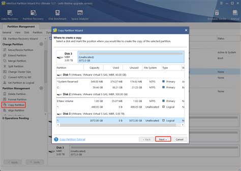 Toradh íomhá ar BitLocker Partition