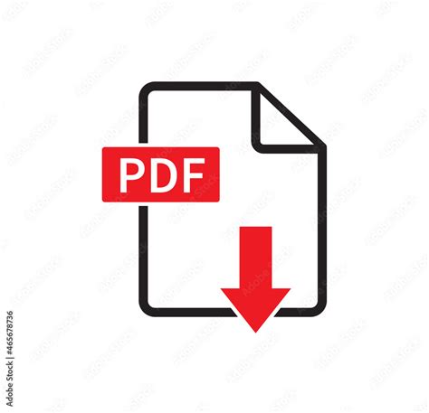 Image result for Adobe PDF Icon Vector