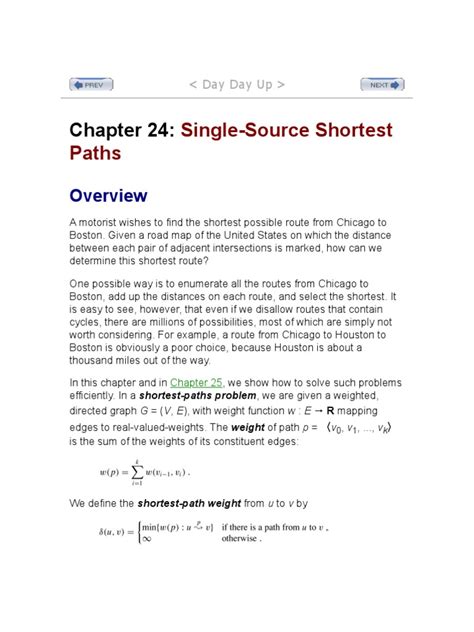 Image result for Shortest Path Problem Graph PDF