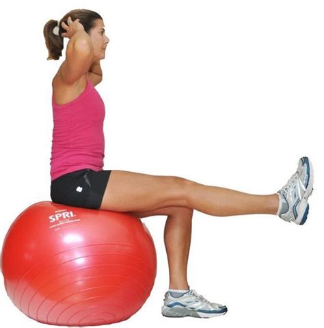 Image result for Exercise Ball Core Exercises