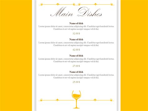 Image result for Menu Background PowerPoint