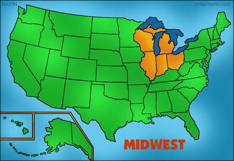 Image result for Midwest Map