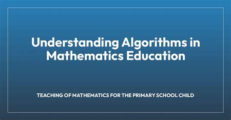 Image result for Algorithm in Mathematics