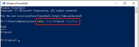 Toradh íomhá ar PowerShell Set Directory Hidden