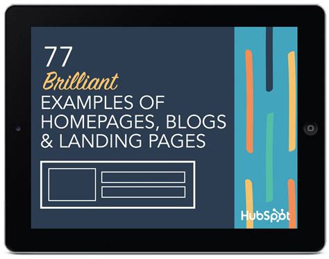 77 Brilliant Examples of Homepages, Blogs & Landing Pages