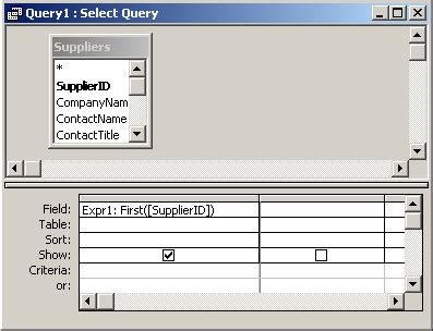 Image result for Access Query Functions
