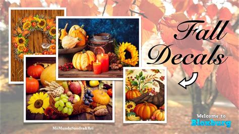Image result for Fall Decal Codes