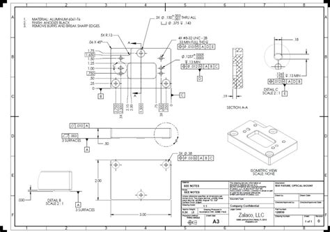 SolidWorks Drafting Sample PDF కోసం చిత్ర ఫలితం