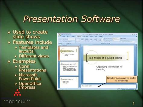 Presentation Software Definition and Examples に対する画像結果