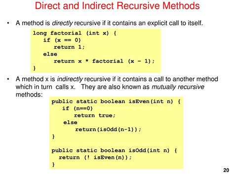 Image result for Example of Indirect Recursion
