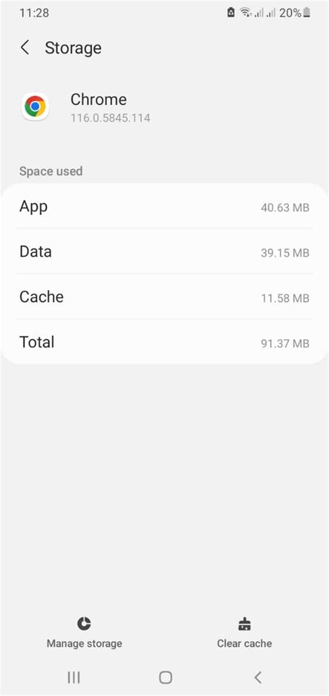 Image result for Clear Cache Chrome Android