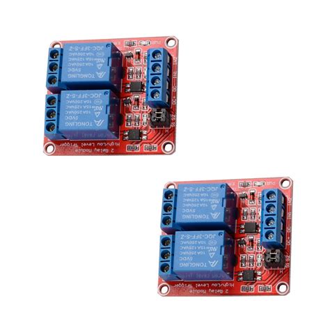 Image result for Innfeeltech 3Pcs DC 5V Relay Module 2 Channel Relay