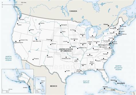 Image result for Map US Major Cities