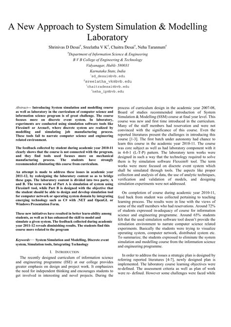 Modelling and Simulation of System に対する画像結果