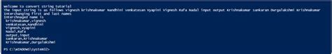 Image result for To String PowerShell Converter