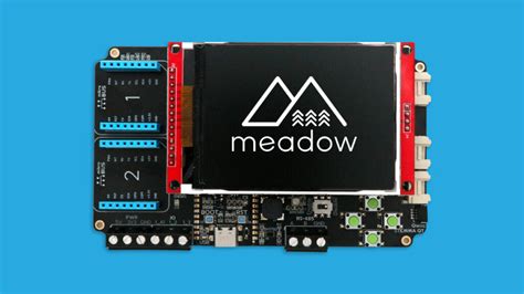 نتيجة الصورة لـ Meadow Microcontroller