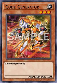 Image result for Code Generator Yu-Gi-Oh!