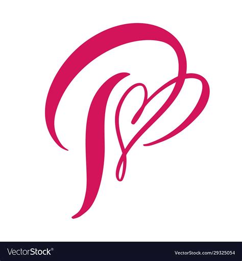 Cursive Monogram P に対する画像結果