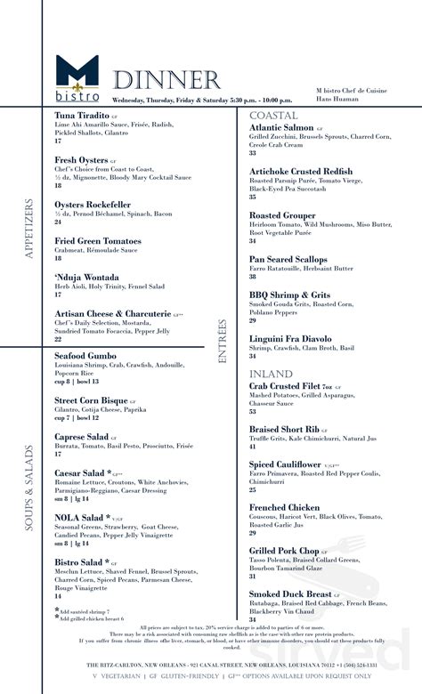 Image result for Bistro Restaurant Menu