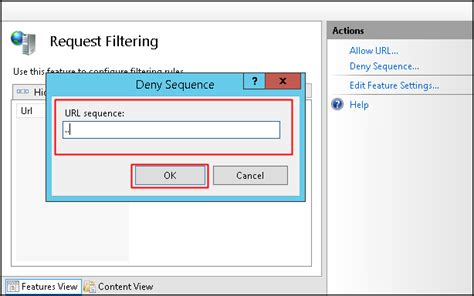 IIS Request Filtering に対する画像結果