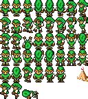 Afbeeldingsresultaten voor Sprite Sheet for Link