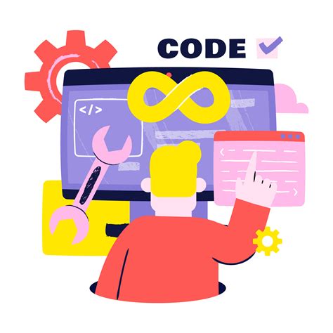 Low Code No Code Illustration కోసం చిత్ర ఫలితం