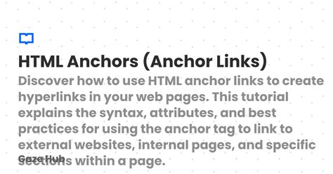 HTML Anchor Link. Home に対する画像結果