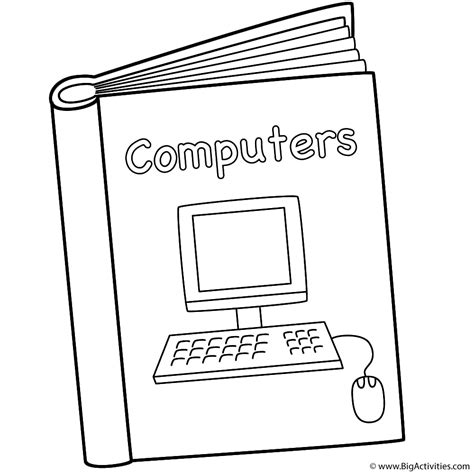 Résultat d’images pour Back of Computer Coloring Page