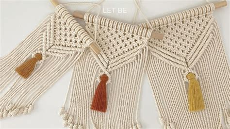 Large Boho Macrame Wall Hanging Tutorial に対する画像結果